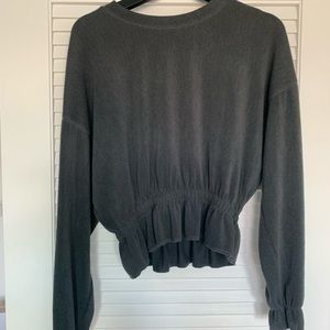 Crop sweater
